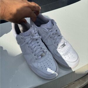 White Athletic Sneakers